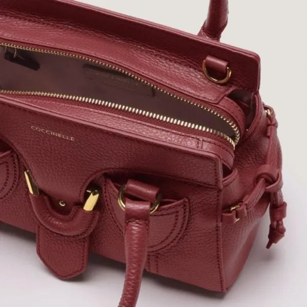 Coccinelle York Small Brandy Women Coccinelle Top Handle Bag