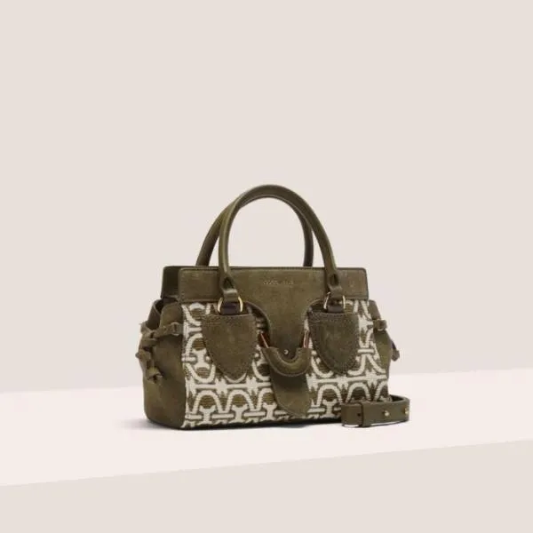 Coccinelle York Winter Monogram Small Mullaurglaur Women Coccinelle Top Handle Bag