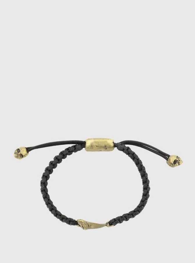 CORDED SHARK TOOTH BRACELET No Color Accessories John Varvatos Jewelry