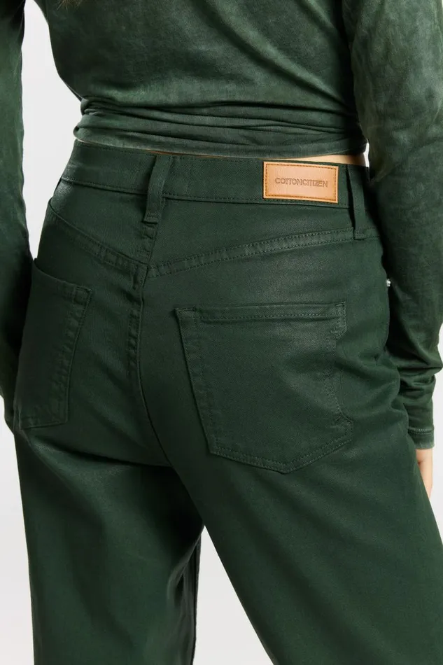 COTTON CITIZEN PANTS Cindy Pant Hunter Coated 8211 Women