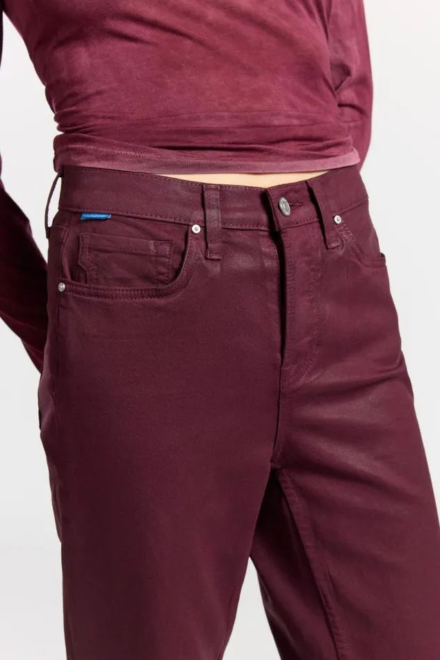 COTTON CITIZEN PANTS Cindy Pant Mulberry Coated 8211 Women