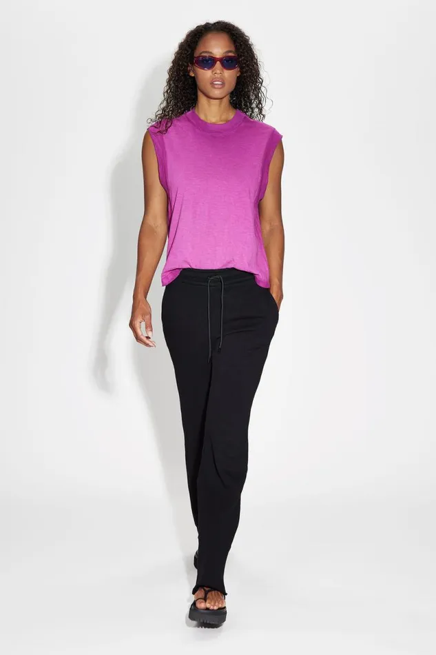 COTTON CITIZEN SWEATPANTS Brooklyn Trouser Jet Black 8211 Women