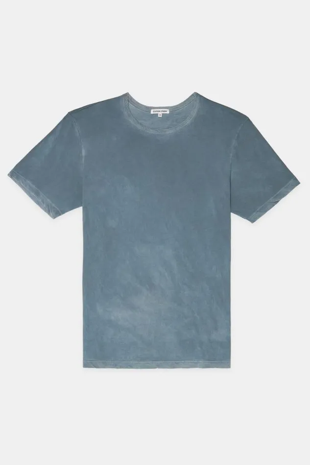 COTTON CITIZEN TEES Classic Crewneck Tee Vintage Azul 8211 Men