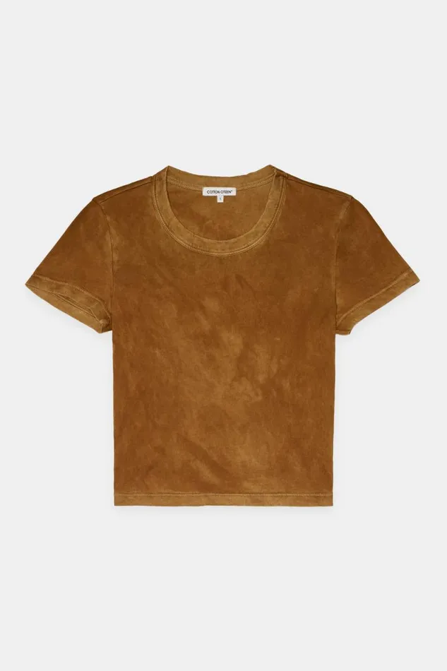 COTTON CITIZEN TEES Standard Baby Tee Vintage Cider 8211 Women