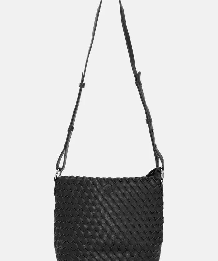 Crossbody Bag 8211 Black Gun Metal Accessories Ilse Jacobsen Bags
