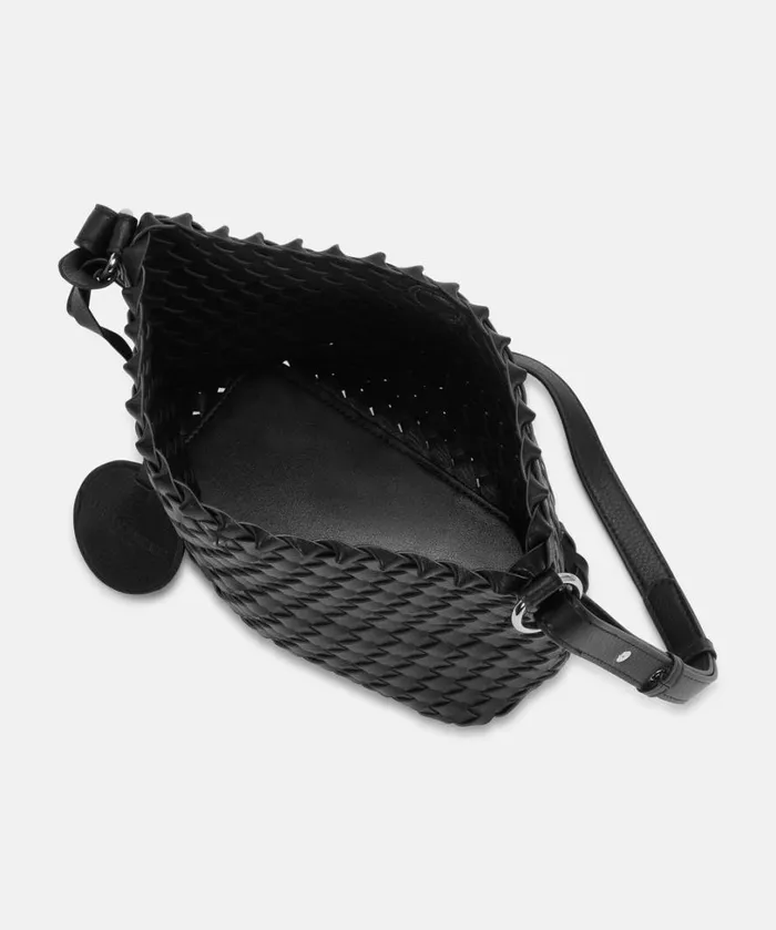 Crossbody Bag 8211 Black Gun Metal Accessories Ilse Jacobsen Bags