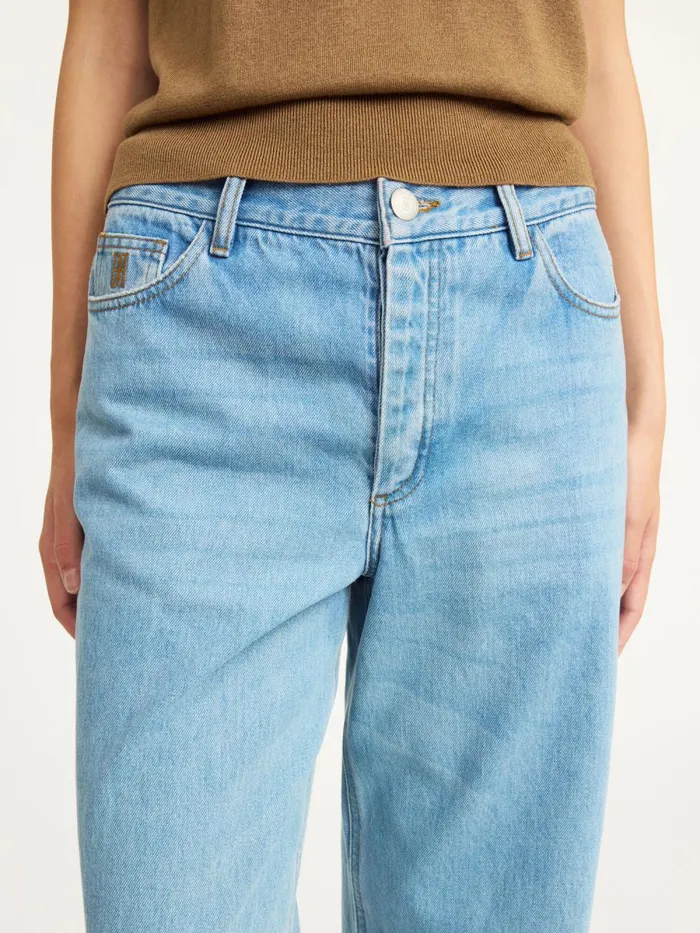 Denim Women By Malene Birger Vinola Organic Cotton Jeans Denim Blue Denim Women By Malene Birger Vinola Organic Cotton Jeans Denim Blue