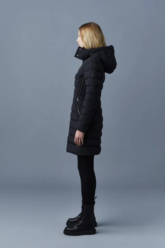 Downs and Jackets Women Mackage FARREN Agile360 Down Coat With Removable Hood Trench Downs and Jackets Women Mackage FARREN Agile360 Down Coat With Removable Hood Trench