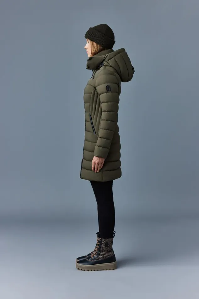 Downs and Jackets Women Mackage FARREN Agile360 Down Coat With Removable Hood Trench Downs and Jackets Women Mackage FARREN Agile360 Down Coat With Removable Hood Trench