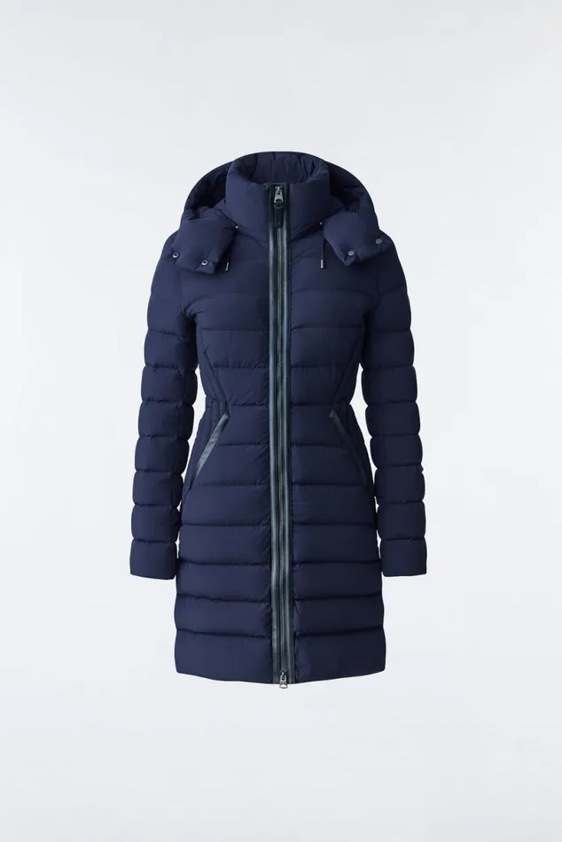 Downs and Jackets Women Mackage FARREN Agile360 Down Coat With Removable Hood Trench Downs and Jackets Women Mackage FARREN Agile360 Down Coat With Removable Hood Trench