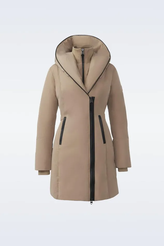 Downs and Jackets Women Mackage KAY Down Coat With Signature Mackage Collar Black Downs and Jackets Women Mackage KAY Down Coat With Signature Mackage Collar Black