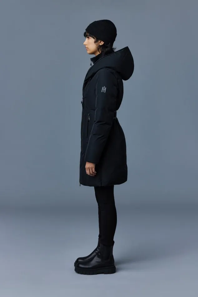 Downs and Jackets Women Mackage KAY Down Coat With Signature Mackage Collar Black Downs and Jackets Women Mackage KAY Down Coat With Signature Mackage Collar Black