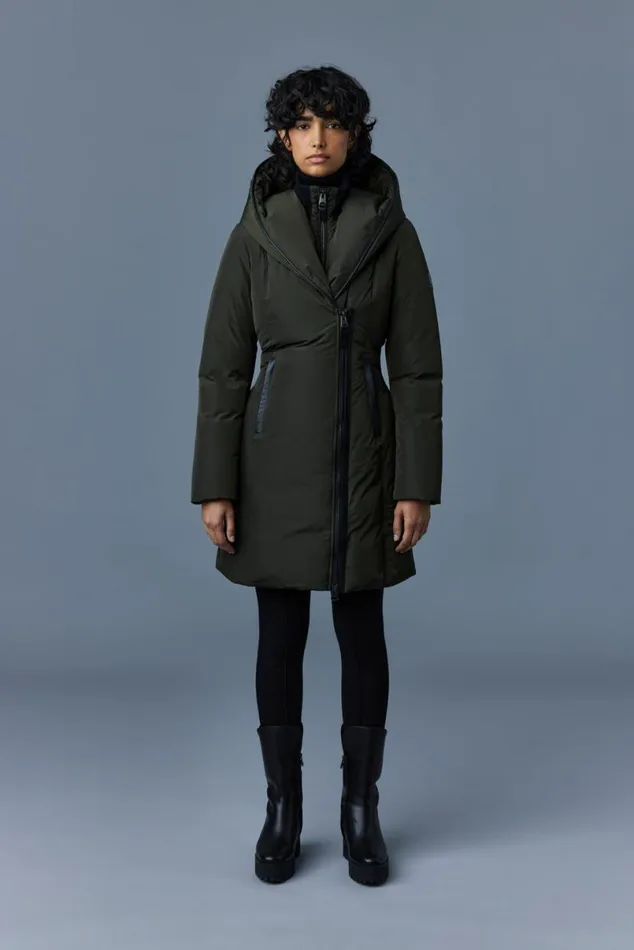 Downs and Jackets Women Mackage KAY Down Coat With Signature Mackage Collar Black Downs and Jackets Women Mackage KAY Down Coat With Signature Mackage Collar Black