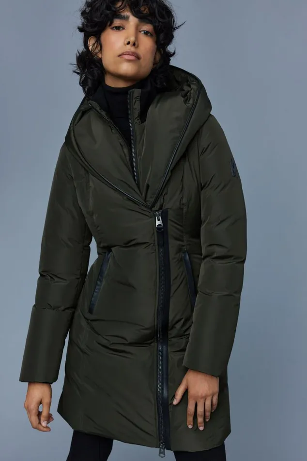 Downs and Jackets Women Mackage KAY Down Coat With Signature Mackage Collar Black Downs and Jackets Women Mackage KAY Down Coat With Signature Mackage Collar Black