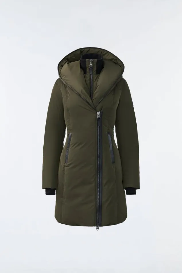 Downs and Jackets Women Mackage KAY Down Coat With Signature Mackage Collar Black Downs and Jackets Women Mackage KAY Down Coat With Signature Mackage Collar Black