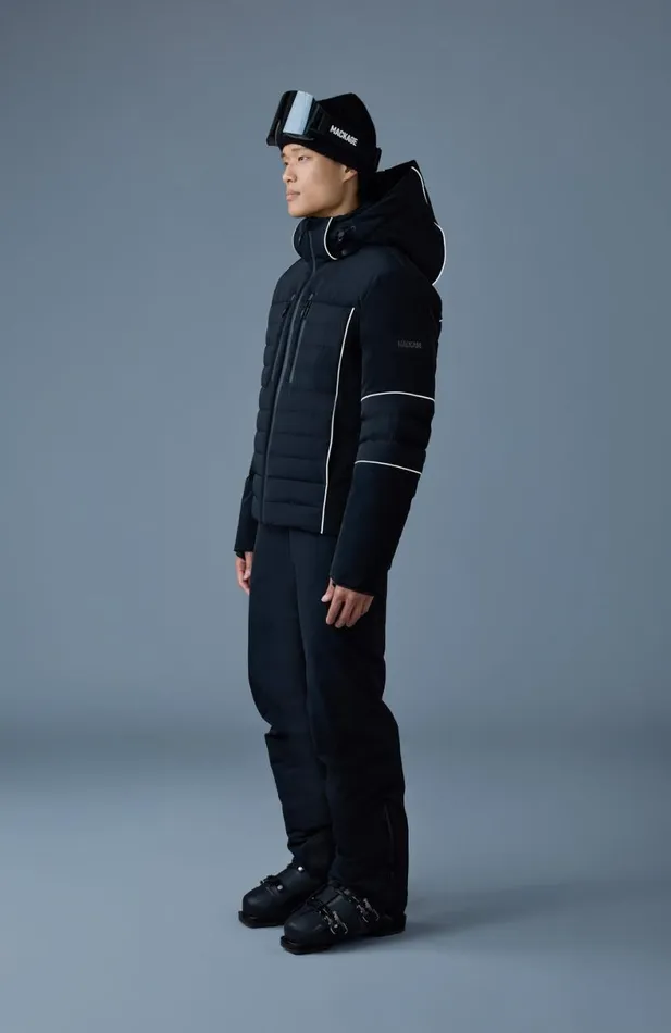 Downs and Parkas Men Mackage JASPER Light Down Ski Jacket Black