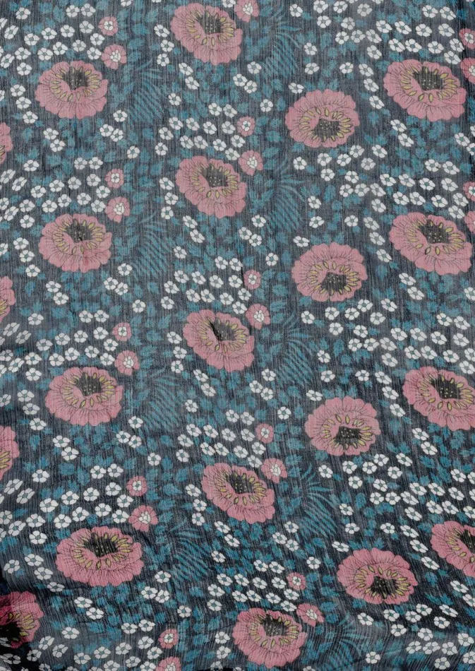 Dresses Shop Natalie Martin ALICE DRESS Vintage Flowers Indigo