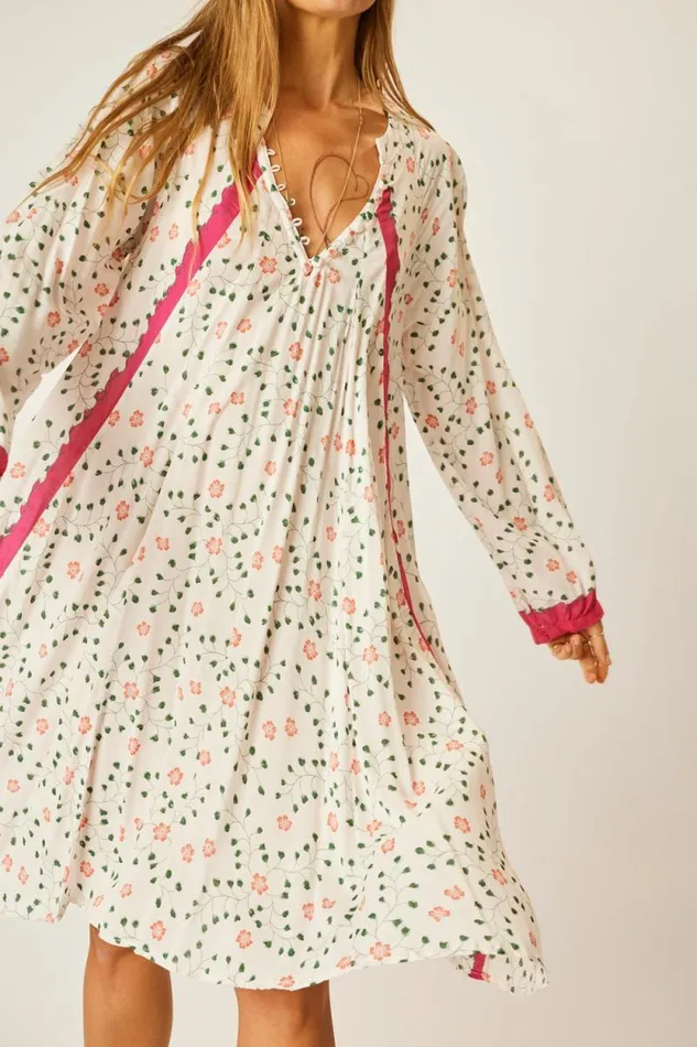 Dresses Shop Natalie Martin FIORE SHORT DRESS Pinwheel Cotton