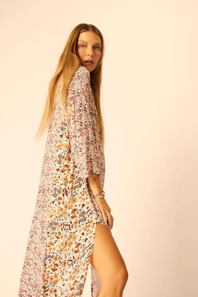 Dresses Shop Natalie Martin ISOBEL DRESS Petite Fleur Rose