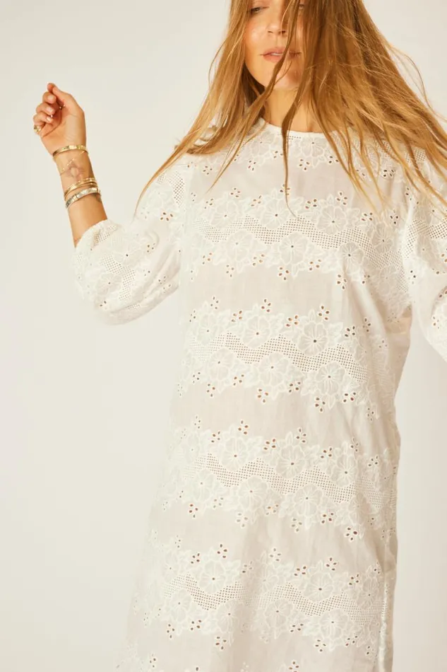 Dresses Shop Natalie Martin LISA DRESS Geranium Milk
