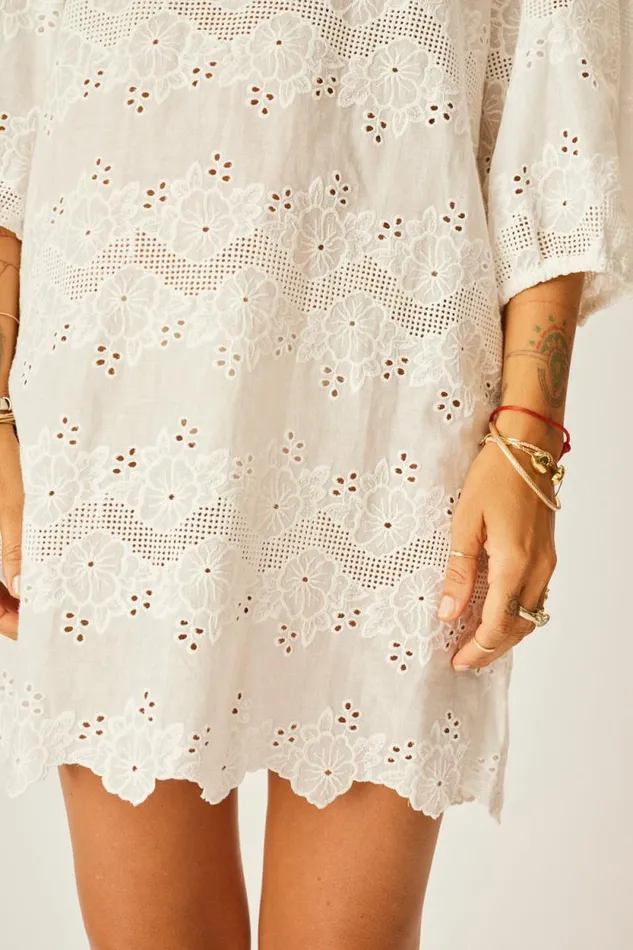 Dresses Shop Natalie Martin LISA DRESS Geranium Milk