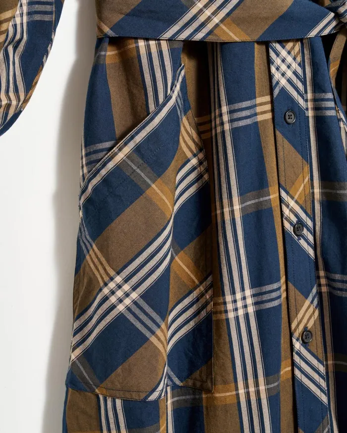 Dresses Women Billy Reid Prairie Dress Navygold