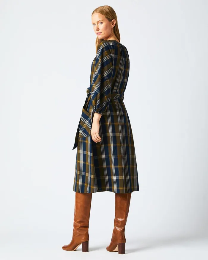 Dresses Women Billy Reid Prairie Dress Navygold