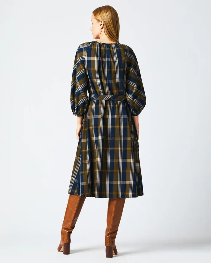 Dresses Women Billy Reid Prairie Dress Navygold