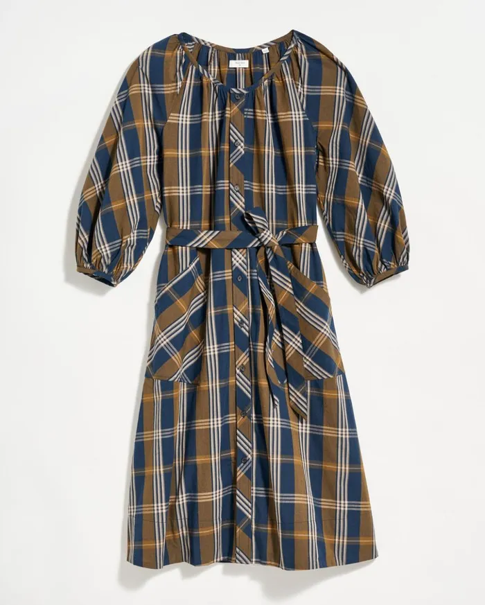 Dresses Women Billy Reid Prairie Dress Navygold