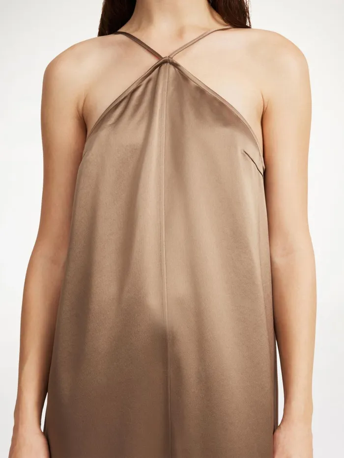 Dresses Women By Malene Birger Reganne Maxi Dress Shitake Dresses Women By Malene Birger Reganne Maxi Dress Shitake
