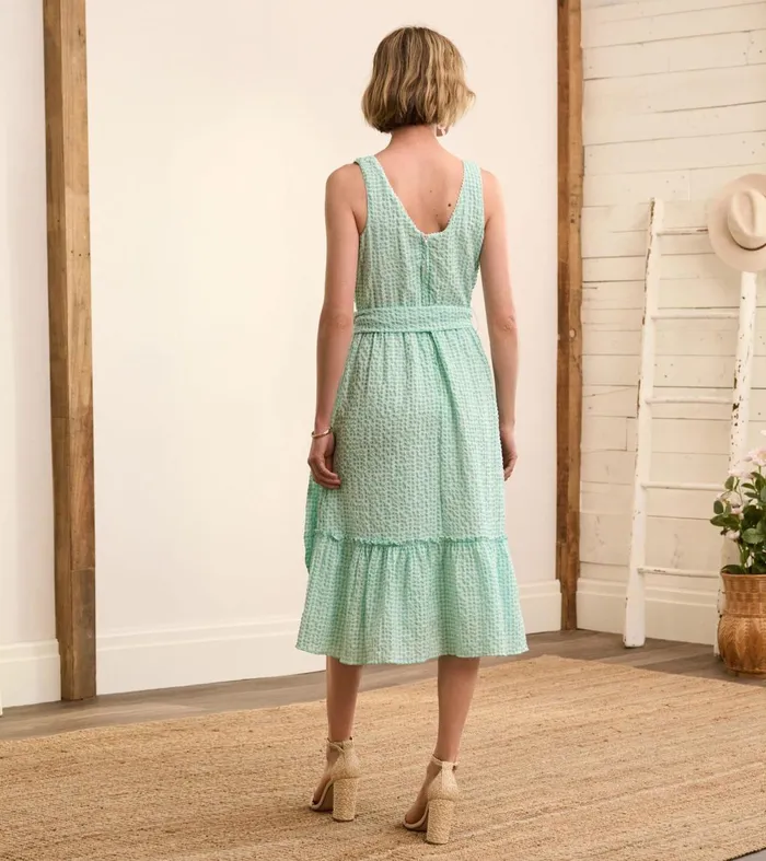 Dresses Women Hatley Sydney Midi Dress 8211 Beveled Glass Gingham