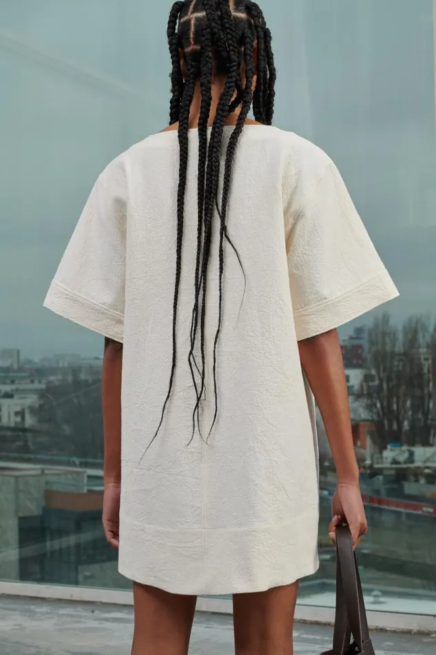 Dresses Women Soeur WAFFLE DRESS Offwhite