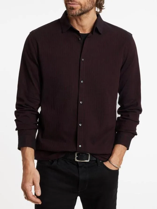 DYER SHIRT Black Clothing John Varvatos Shirts