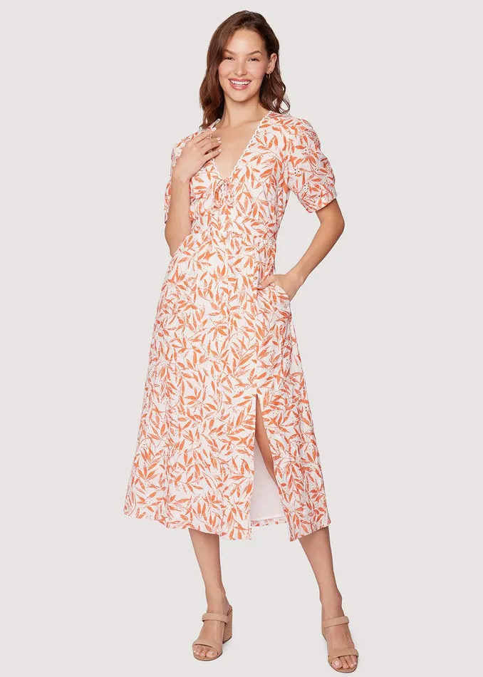 Enamour Midi Dress Creamredfloral Women Lost Wander Dresses