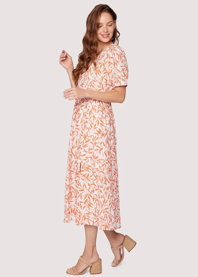 Enamour Midi Dress Creamredfloral Women Lost Wander Dresses