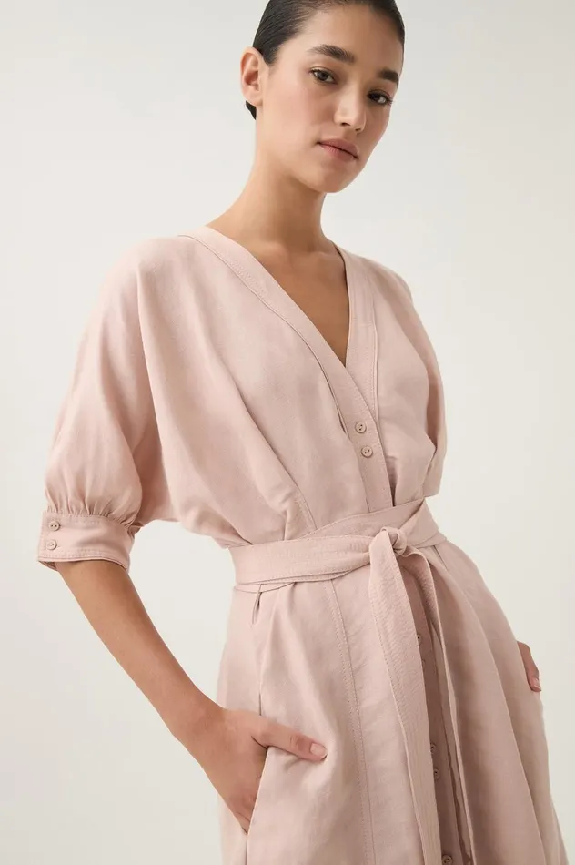 Ennoble Dress Blush Pink Women Aje Pink Dresses