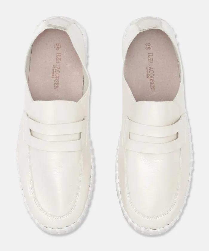 Flats 8211 Milk Creme Shoes Ilse Jacobsen Tulip Flats