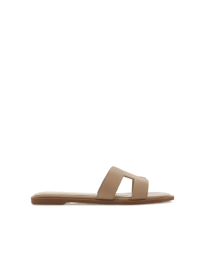 Flats Billini Sandals and Slides GORDY PRALINE