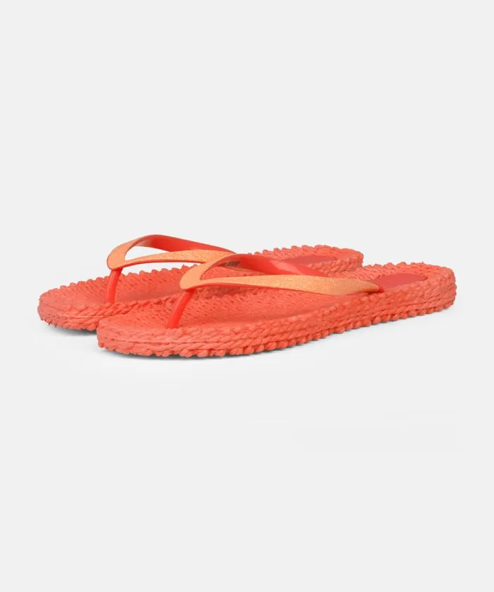Flip Flop With Glitter 8211 Indian Red Shoes Ilse Jacobsen Flip Flops