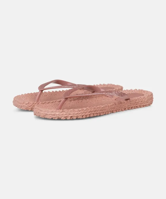 Flip Flop With Glitter 8211 Misty Rose Shoes Ilse Jacobsen Flip Flops