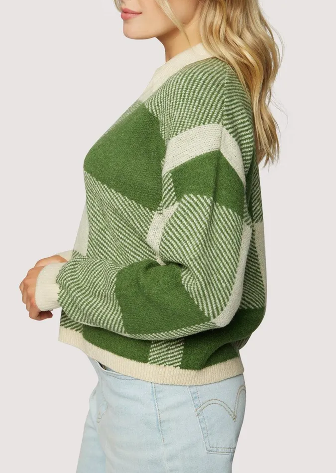 Forest School Long Sleeve Top Forestgingham Women Lost Wander Tops