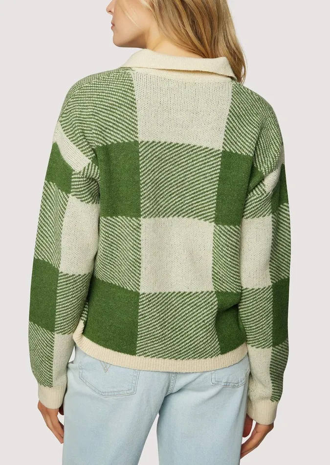 Forest School Long Sleeve Top Forestgingham Women Lost Wander Tops