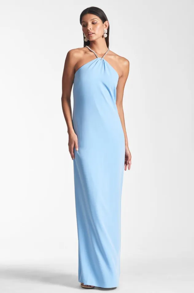 Formal Women Sachin and Babi Becca Gown 8211 Chambray Blue
