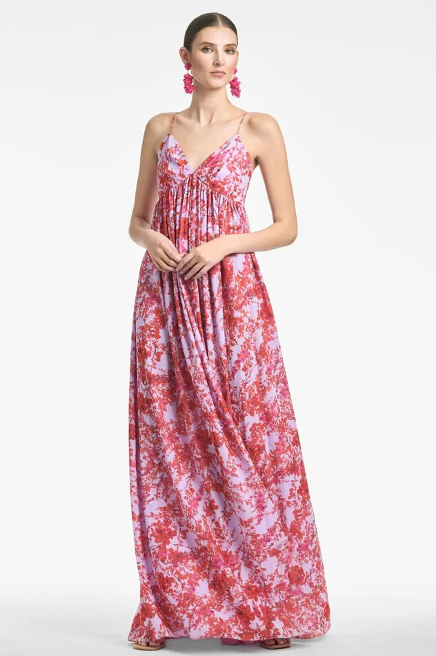 Formal Women Sachin and Babi Jessica Gown 8211 Amaranths Spray