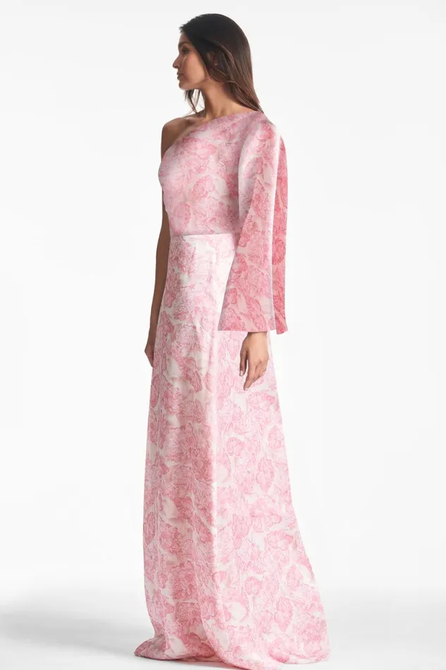 Formal Women Sachin and Babi Keely Gown 8211 Rouge Damask Rose
