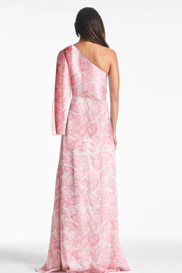 Formal Women Sachin and Babi Keely Gown 8211 Rouge Damask Rose