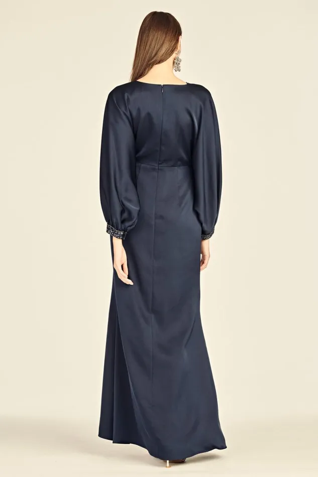 Formal Women Sachin and Babi Maia Gown 8211 Midnight