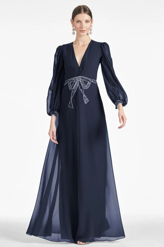 Formal Women Sachin and Babi Ramsey Gown 8211 Midnight