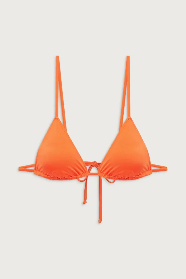 Frankies Bikinis Bikinis Women Lumia Shine Triangle Bikini Top Cuties