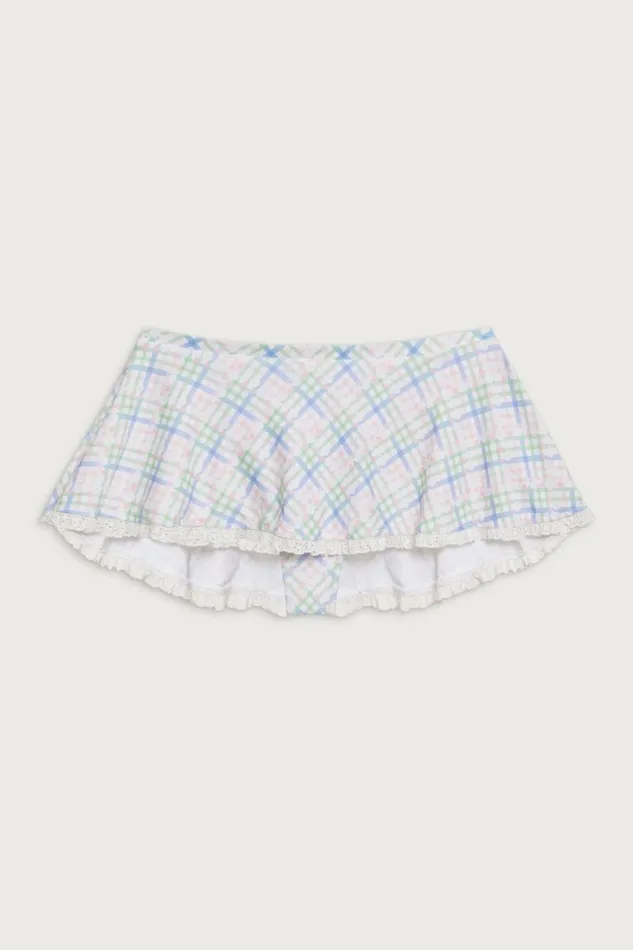 Frankies Bikinis Bikinis Women X DJERF AVENUE Izabella Swim Skirt Cottage Meadow
